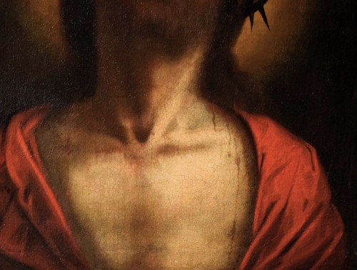 Tableaux et dessins Tableaux XVIIe siècle - « Ecce Homo » - école italienne du 17e siècle, entourage de Guido Reni